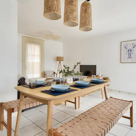 度假居 Maison Pour 6 - Jardin - Centre De 诺亚芒提亚