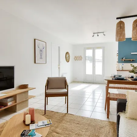 度假居 Maison Pour 6 - Jardin - Centre De 诺亚芒提亚